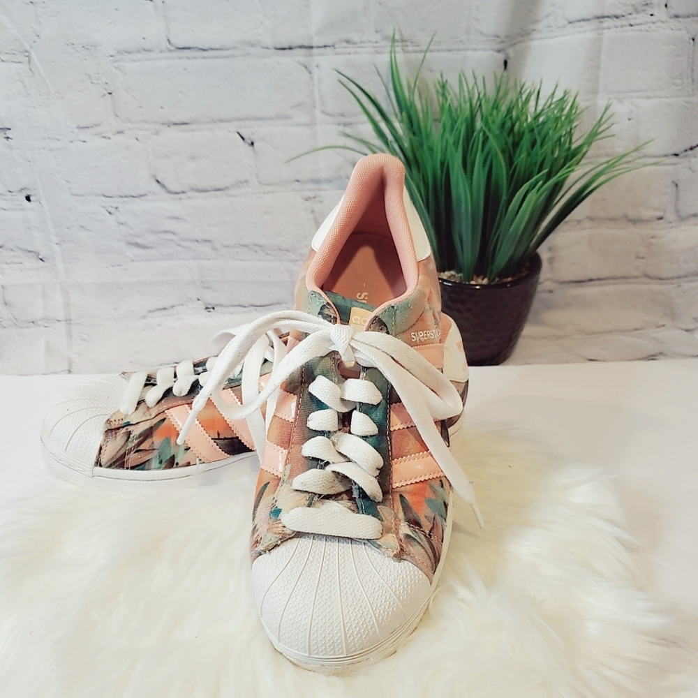 ADIDAS Superstar Floral Sneakers